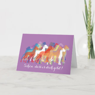 Doggenkarte ’Danke’ Tack Kort