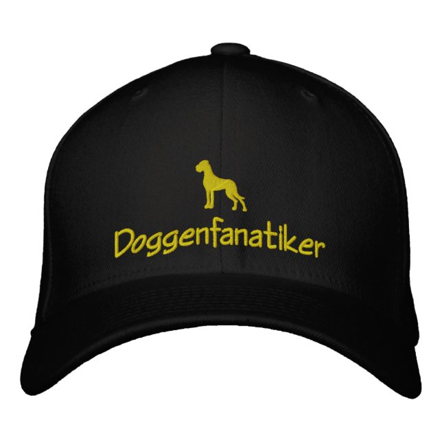 Doggenmütze Broderad Keps (Framsida)