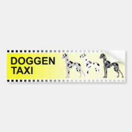Doggentaxi Bildekal