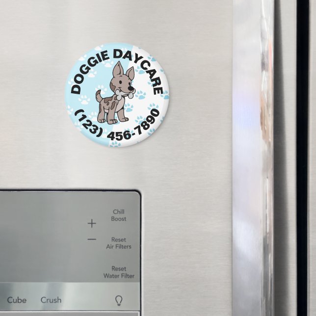 Doggie Daycare Magnet (In Situ (Fridge))