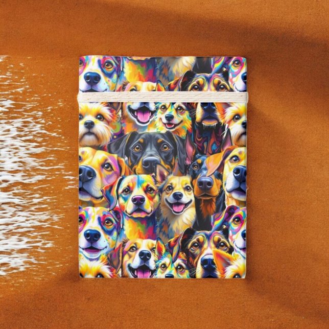 Doggie Delight Wrapping Papper Presentpapper (Skapare uppladdad)