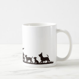 Doggie Family 10 Kaffemugg