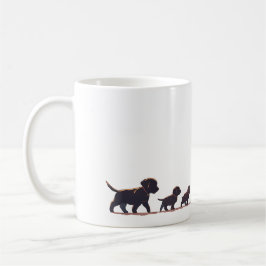 Doggie Family 8 Kaffemugg