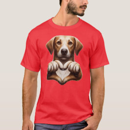 DOGGIE Heart T Shirt