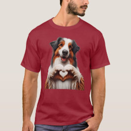 DOGGIE Heart T Shirt