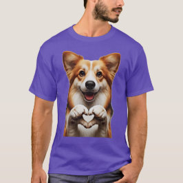DOGGIE Heart T Shirt