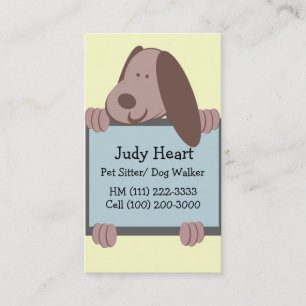 Doggie Tales/ Business Visitkort