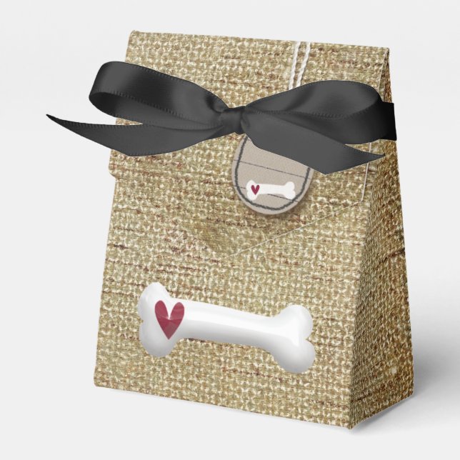 Doggie Treat Bags Presentaskar (Framsidan Sidan)