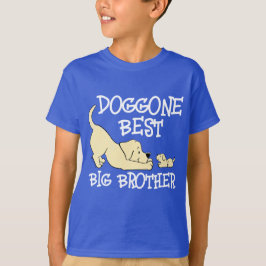 Doggo Best Big Brother Cute Matching Syskon T Shirt