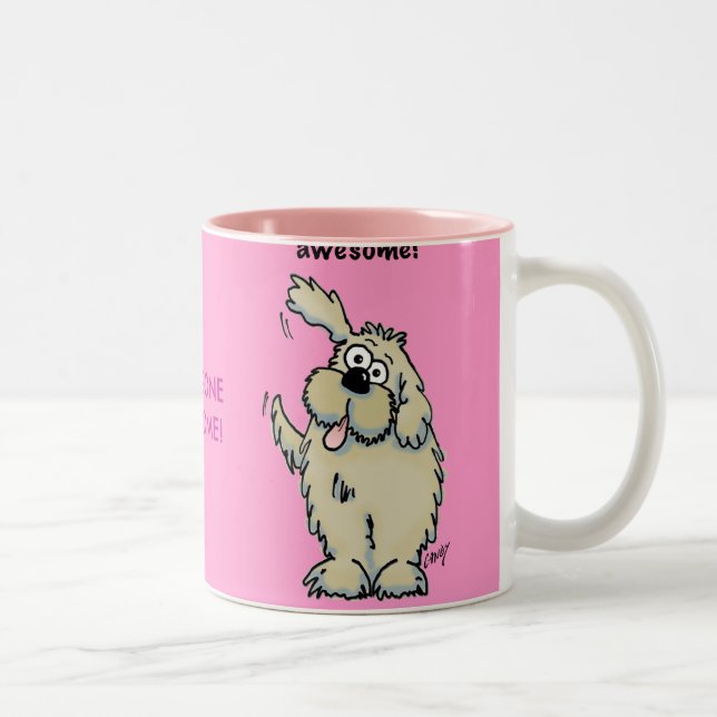 DOGGONE FANTASTISK! Två-Tonad MUGG (Höger)