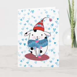 Doggone kärlekkort 5 x 7 helgkort
