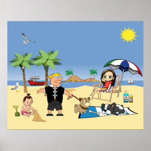 Doggone Strandigt Poster