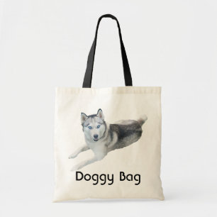 Doggy Bag - Siberian husky Tygkasse