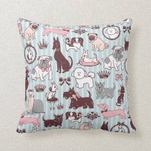 Doggy Boudoir Pillow by Fluff Kudde