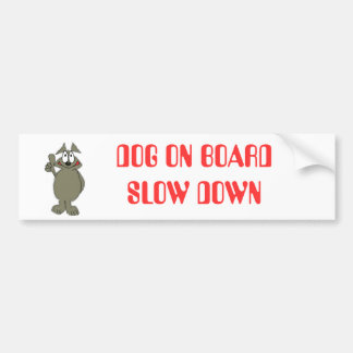 Doggy Bumber-dekal Bildekal