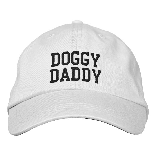 DOGGY DADDY HAT CAP USA BRODERAD KEPS (Framsida)