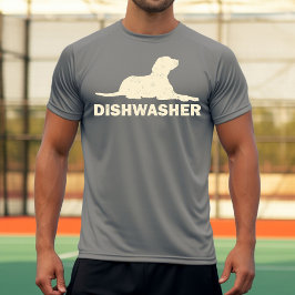 Doggy Dishwasher Design T Shirt