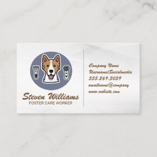 Doggy Groomer Djurtjänster Visitkort