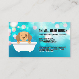 Doggy i Bathtub Visitkort