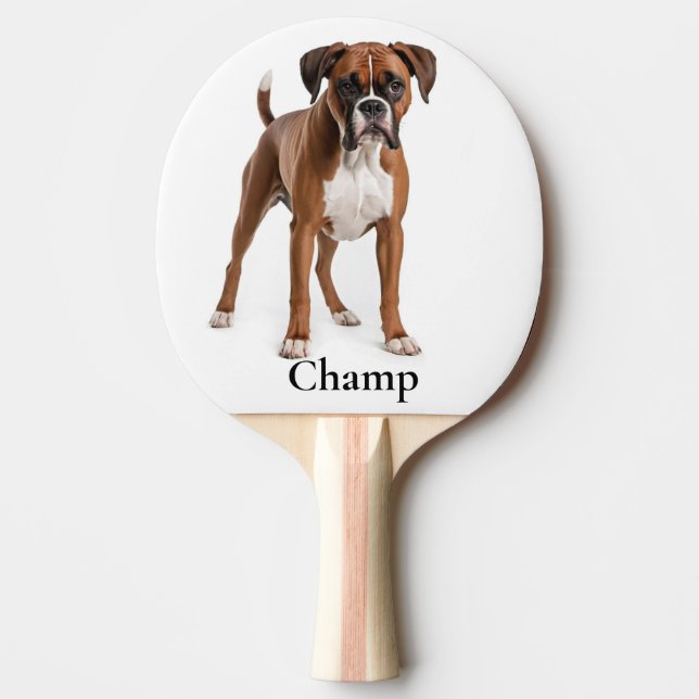 Doggy Paddle Boxer Pingisracket (Framsidan)