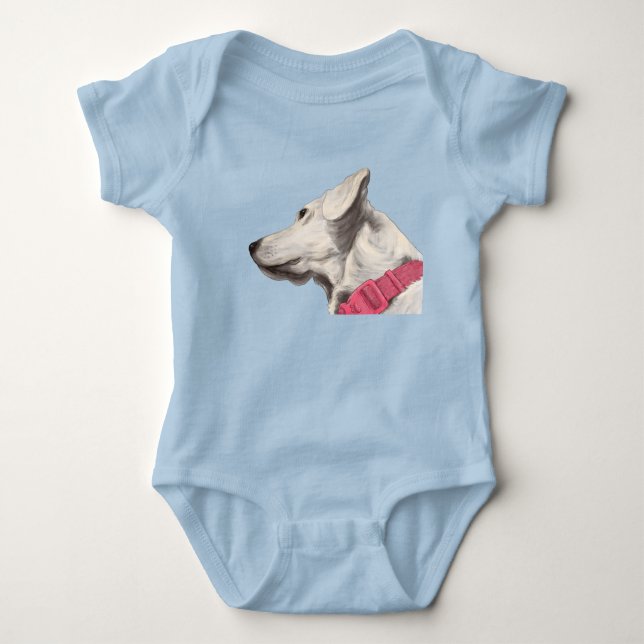Doggy Painting T Shirt (Framsida)