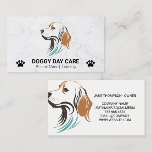 Doggy Sitter Djurtjänster K9 Visitkort
