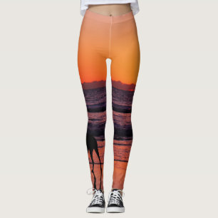 Doggy stranddag! leggings