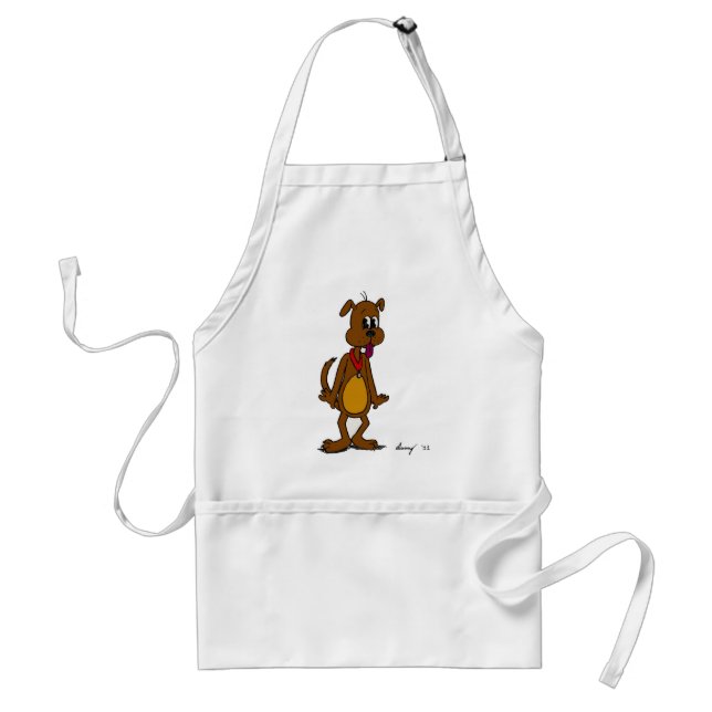 Doggy Toon Apron Förkläde (Framsidan)