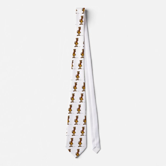 Doggy Toon Necktie Slips (Framsida)