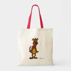 Doggy Toon Tote Bag Tygkasse