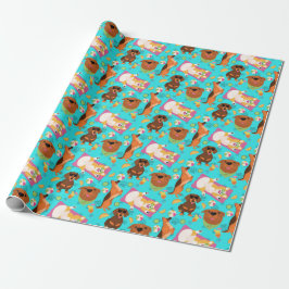 Doggy Vacation Presentpapper