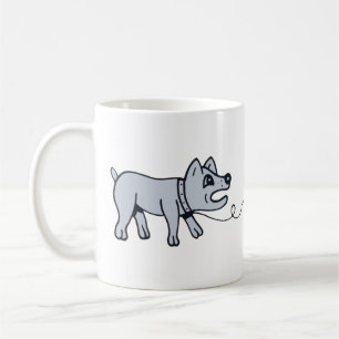 Doggy Walkies. Kaffemugg