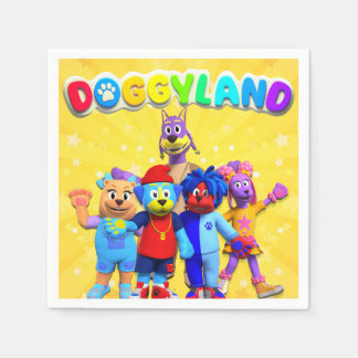 Doggyland Napkins Pappersservett