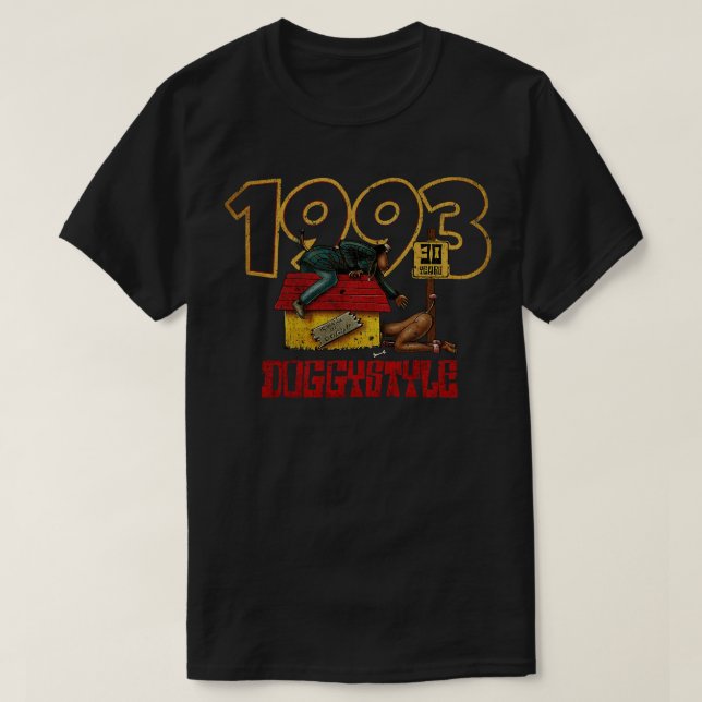 Doggystyle 1993 t shirt (Design framsida)