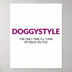 Doggystyle (den enda tid då jag slår på dig igen) poster