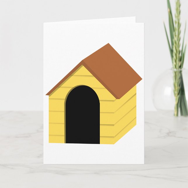 Doghouse Greeting Cards Kort (Skapare uppladdad)