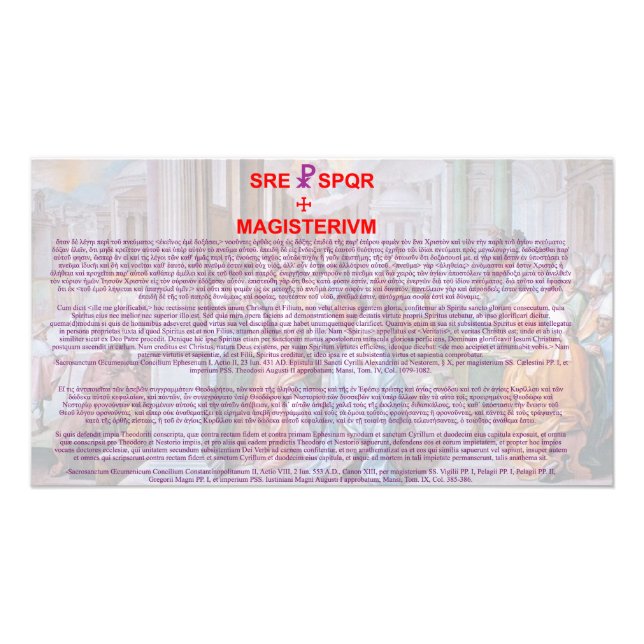 Dogma de Fide Orthodoxa Fototryck (Framsidan)