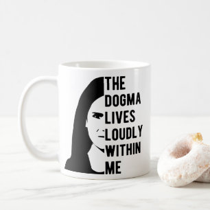 Dogma lever högt inom mig, berömd ACB Kaffemugg