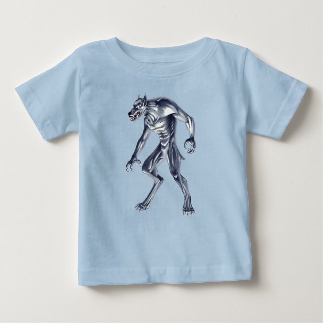 Dogman Cryptid-Beast T Shirt (Framsida)
