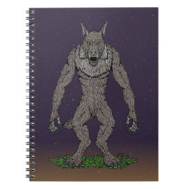 Dogman Cryptid eller Werevarg Anteckningsbok
