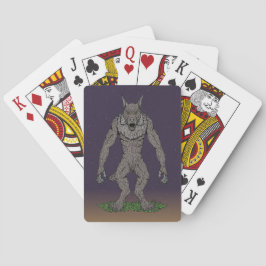 Dogman Cryptid eller Werevarg Casinokort