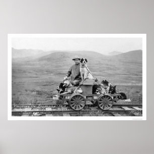 Dogmobile Resa Alaska 1912 Poster