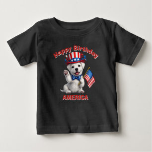 Dogo Argentino (2ai) Patriotisk Barn T-Shirt