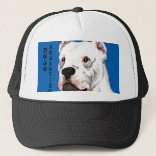 Dogo Argentino färgkvarter Truckerkeps