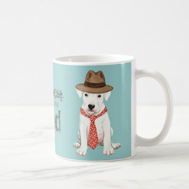 Dogo Argentino Kaffemugg (Höger)