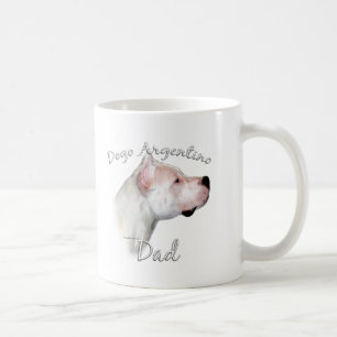 Dogo Argentino pappa 2 Kaffemugg