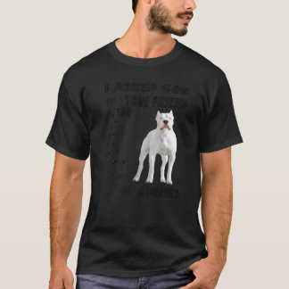 Dogo Argentino Quote Mamma Pappa Skriv ut argentin T Shirt
