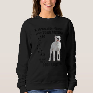 Dogo Argentino Quote Mamma Pappa Skriv ut argentin T Shirt