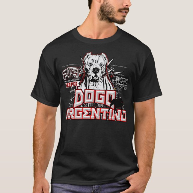Dogo Argentino T-shirt (Framsida)