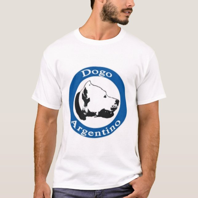 Dogo Argentino Tee Shirt (Framsida)